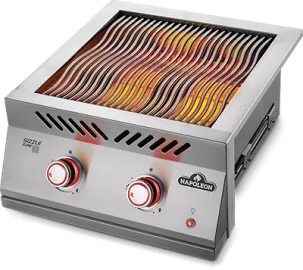 BBQ  Brûleur infrarouge double pour série encastrée 700