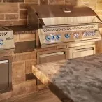 BBQ  Brûleur infrarouge double pour série encastrée 700