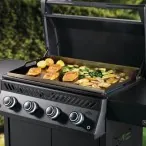 Grills Napoleon (NATURAL GAS) Rogue® PRO Phantom 30 Plancha on Cart