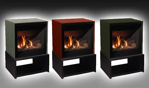 Gas Fireplace Enviro Cube