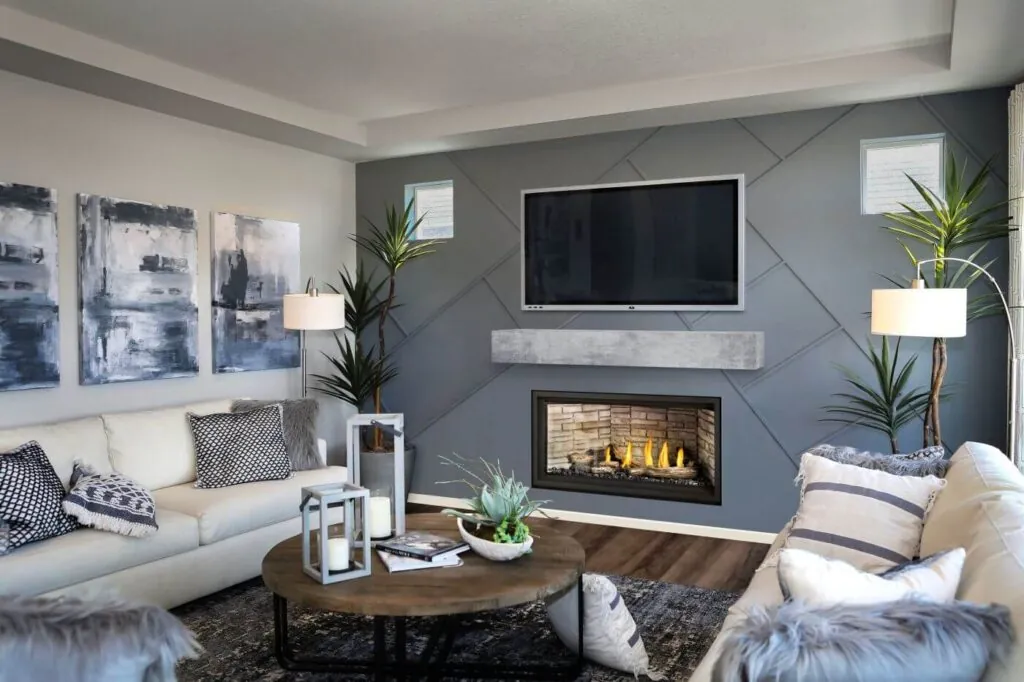Gas Fireplace Napoleon Ascent Linear Premium 42