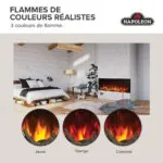 Foyer électrique Napoleon Astound 50 FlexMount
