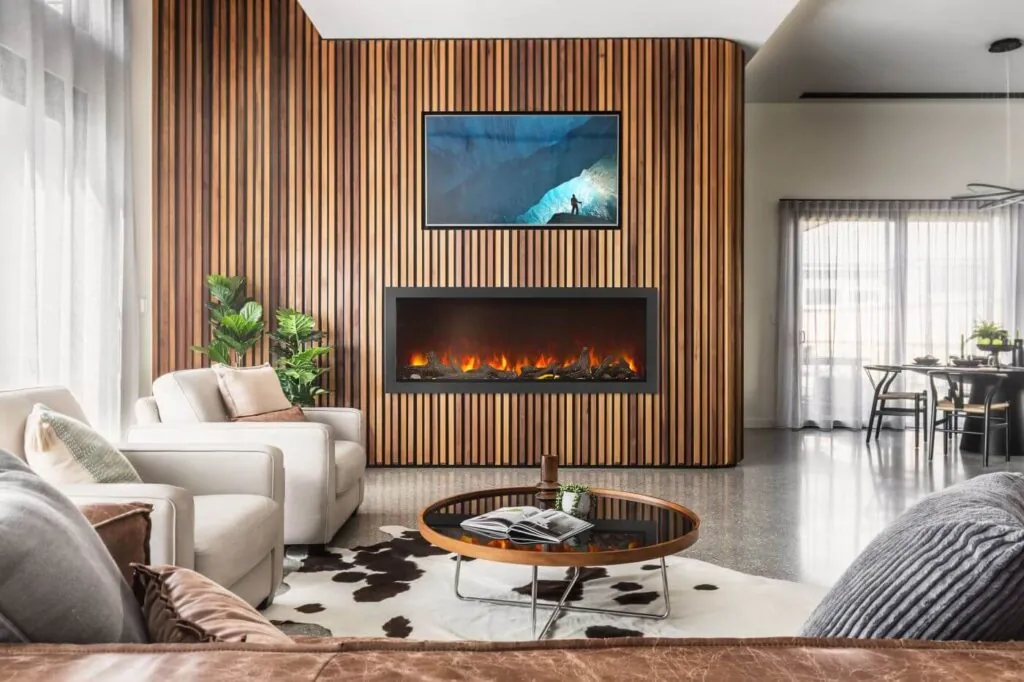 Electric Fireplace Napoleon Astound 62 Built-in