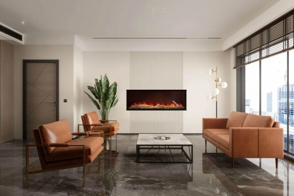 Electric Fireplace Napoleon Astound 62 Built-in