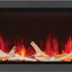 Electric Fireplace Napoleon Astound 74 Built-in