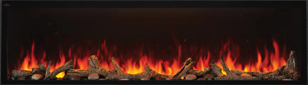 Electric Fireplace Napoleon Astound 74 Built-in