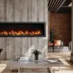 Electric Fireplace Napoleon Astound 96 Built-in