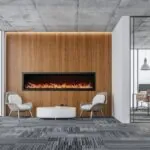 Electric Fireplace Napoleon Astound 96 Built-in