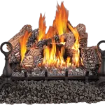 Gas Log Sets Napoleon Fiberglow 24