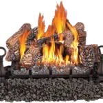Gas Log Sets Napoleon Fiberglow 30