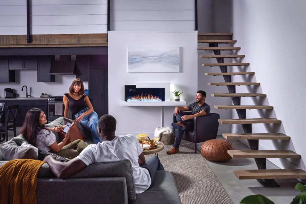 Electric Fireplace Napoleon Stylus Cara Elite