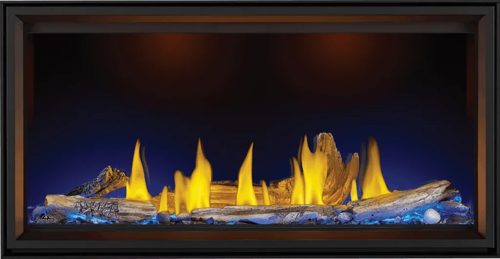 Gas Fireplace Napoleon Tall Linear Vector 50