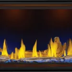 Gas Fireplace Napoleon Tall Linear Vector 50