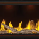 Gas Fireplace Napoleon Tall Linear Vector 62