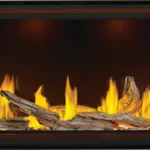 Gas Fireplace Napoleon Tall Linear Vector 62