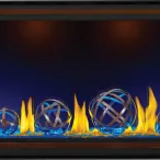 Gas Fireplace Napoleon Tall Linear Vector 62