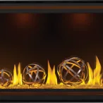 Gas Fireplace Napoleon Tall Linear Vector 62