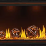 Gas Fireplace Napoleon Tall Linear Vector 62