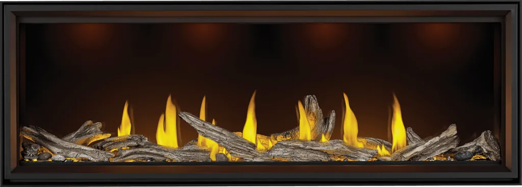 Gas Fireplace Napoleon Tall Linear Vector 74