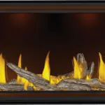 Gas Fireplace Napoleon Tall Linear Vector 74