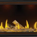Gas Fireplace Napoleon Tall Linear Vector 74