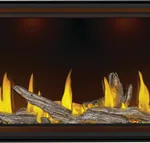 Gas Fireplace Napoleon Tall Linear Vector 74