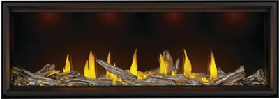 Gas Fireplace Napoleon Tall Linear Vector 74