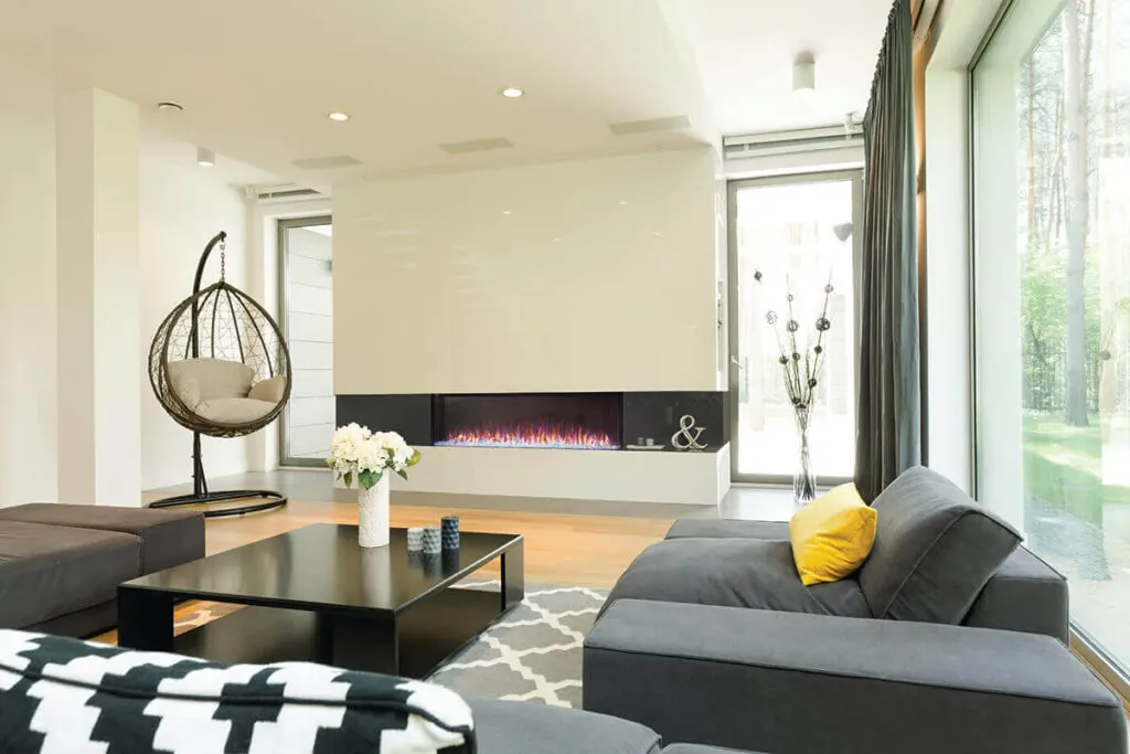 Electric Fireplace Napoleon Trivista Primis 60