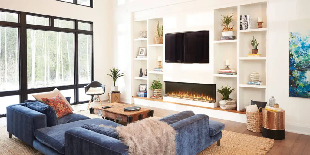 Electric Fireplace Napoleon Trivista Primis 60