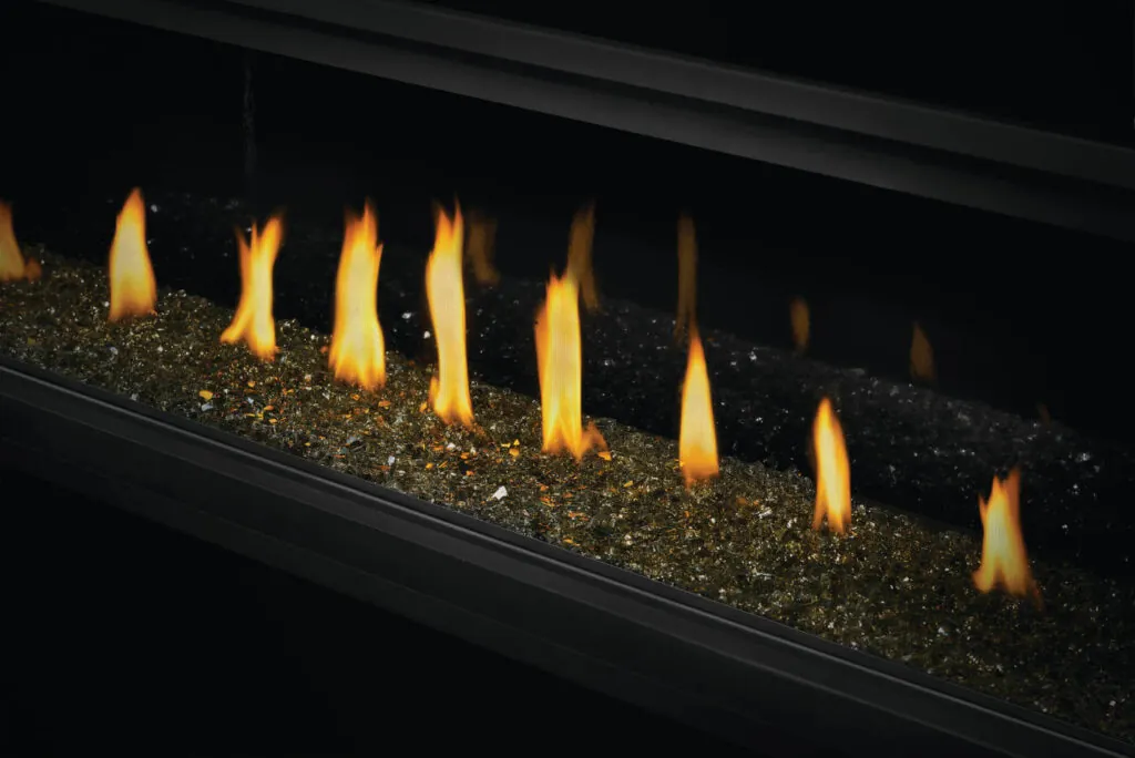 Gas Fireplace Napoleon Vector 38 See through