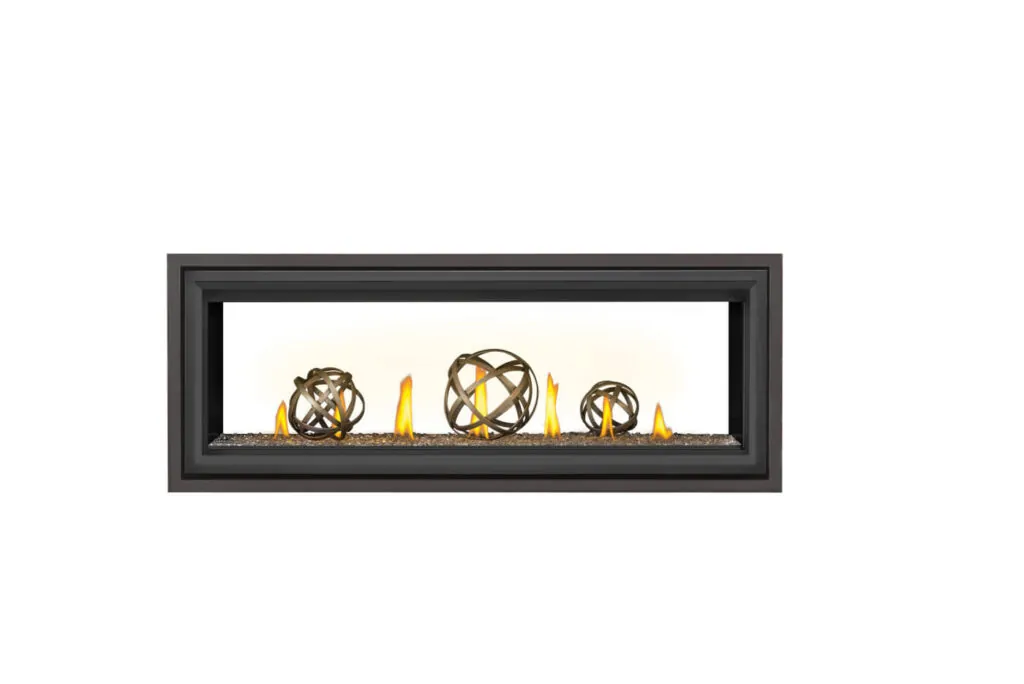 Gas Fireplace Napoleon Vector 50 See through