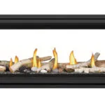 Gas Fireplace Napoleon Vector 62 See through