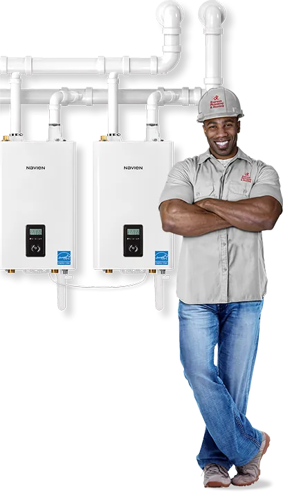 Bouilloire à l'eau chaude propane Navien NFB-H