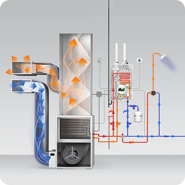 Chauffe-eau instantané Navien NPE